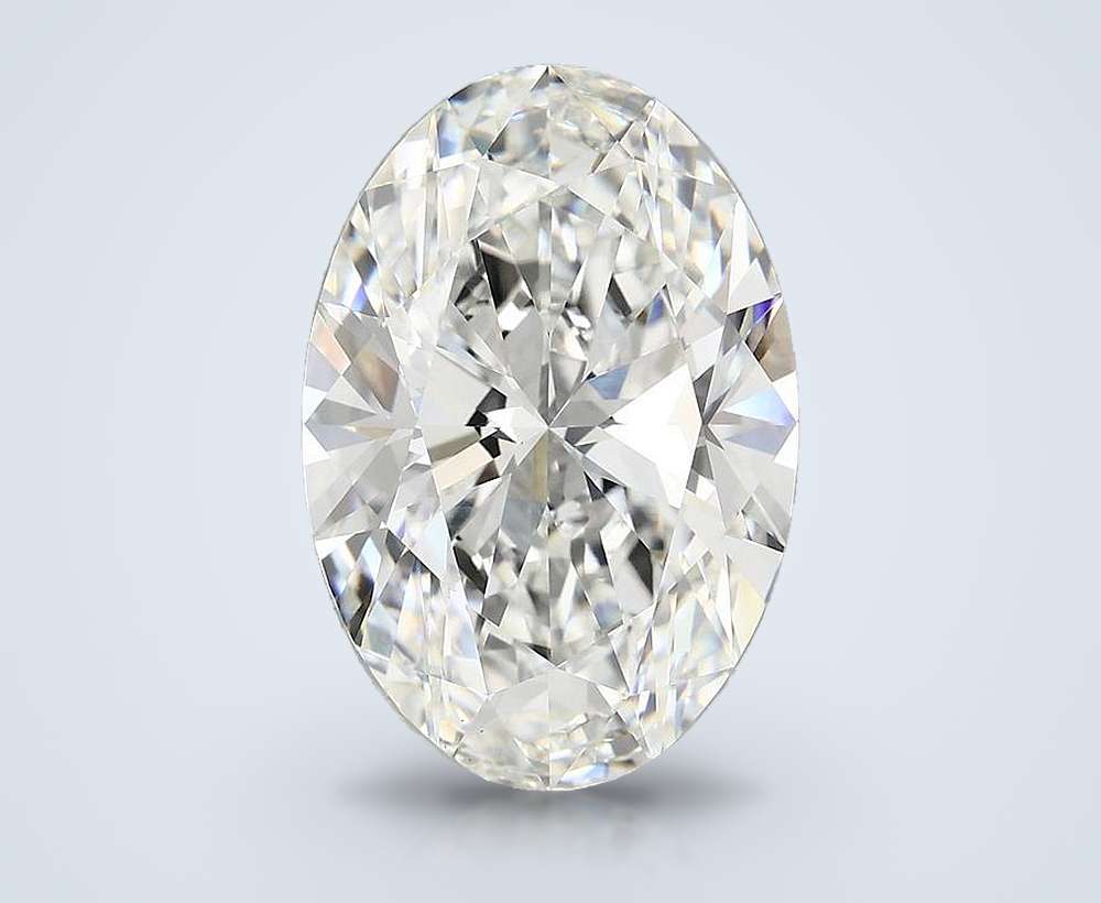 7.10 Carat Oval Lab Diamond