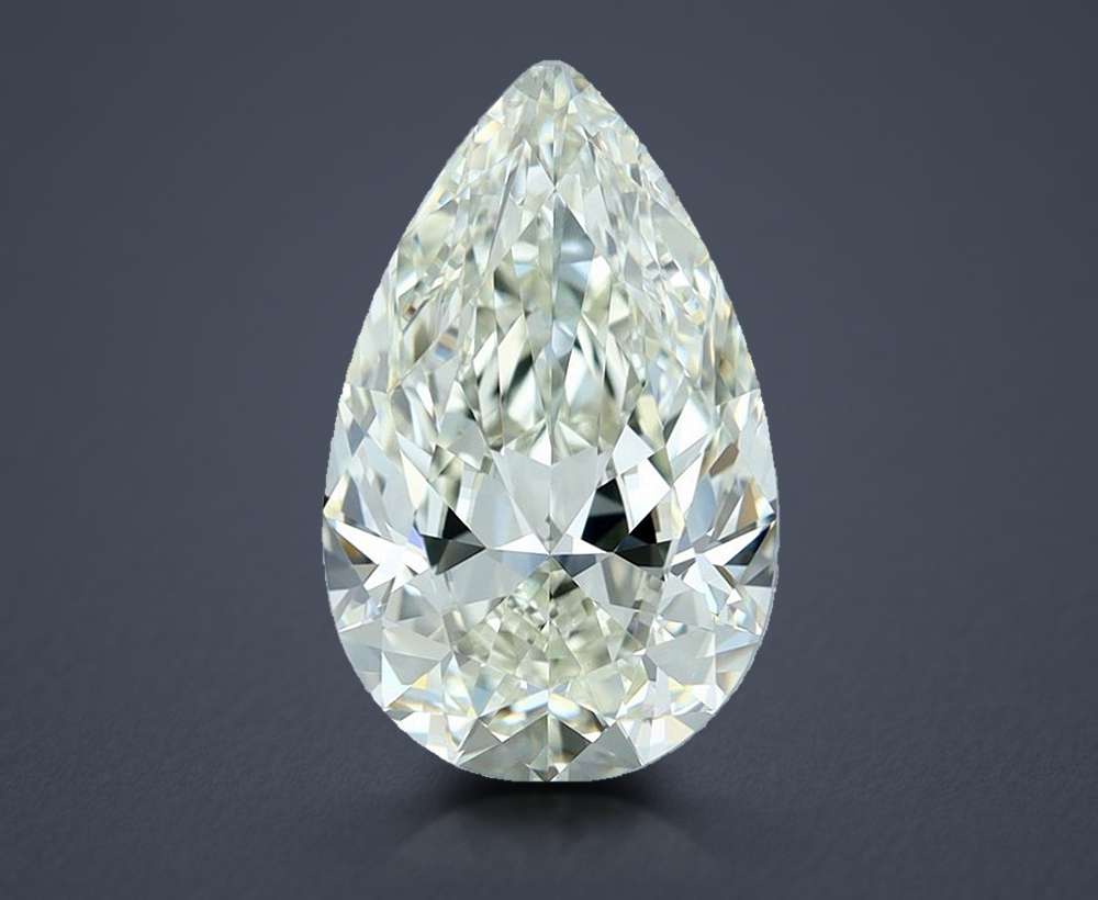 2.80 Carat Pear Natural Diamond