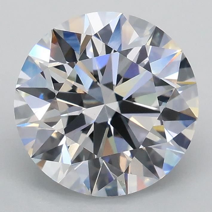 2.06ct D VS1 Rare Carat Ideal Cut Round Lab Grown Diamond