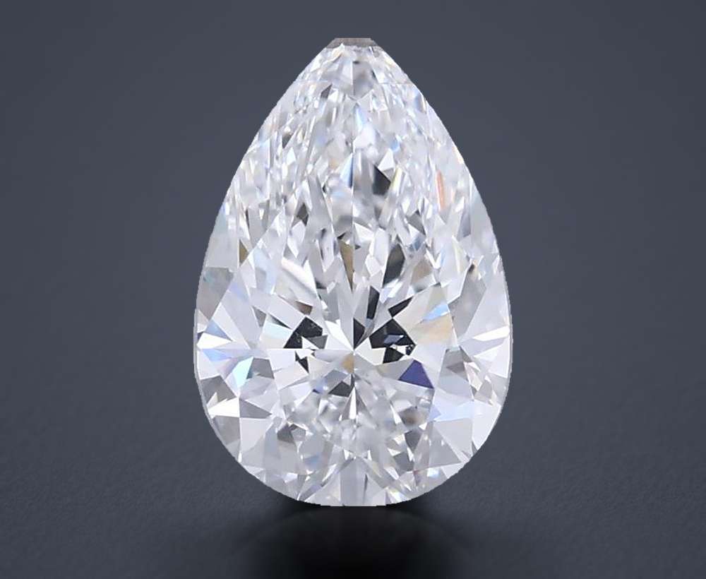 1.50 Carat Pear Lab Diamond