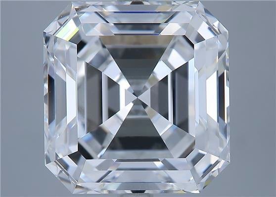 7.02ct E VS1 Rare Carat Ideal Cut Asscher Diamond