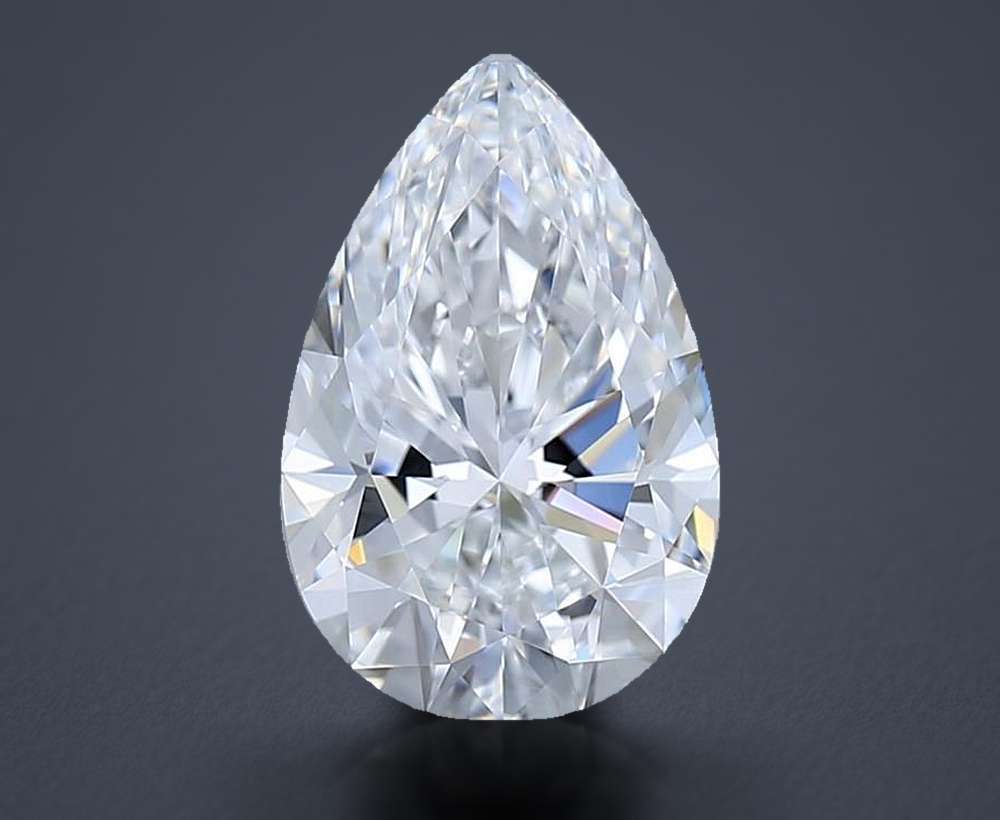 1.75 Carat Pear Lab Diamond