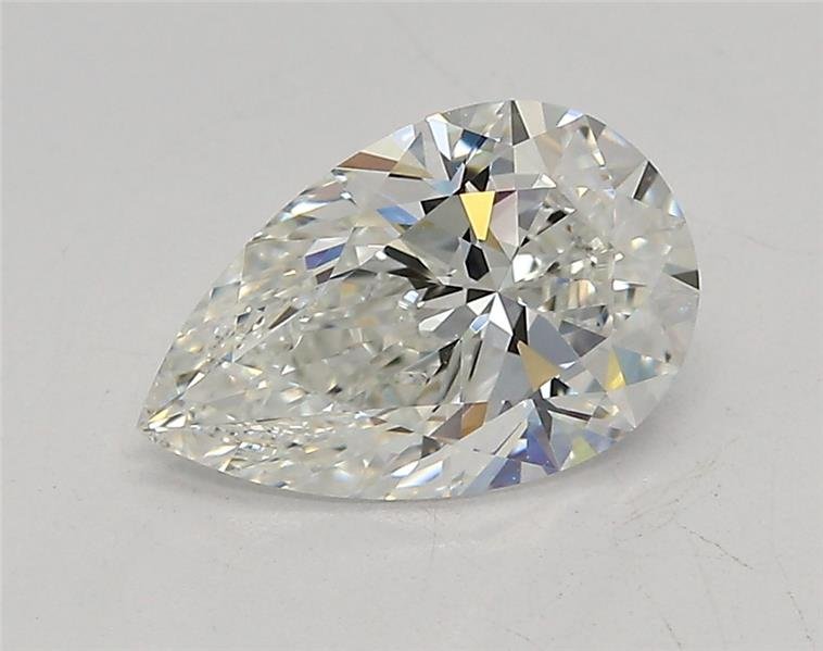 1.26ct E VVS1 Rare Carat Ideal Cut Pear Lab Grown Diamond