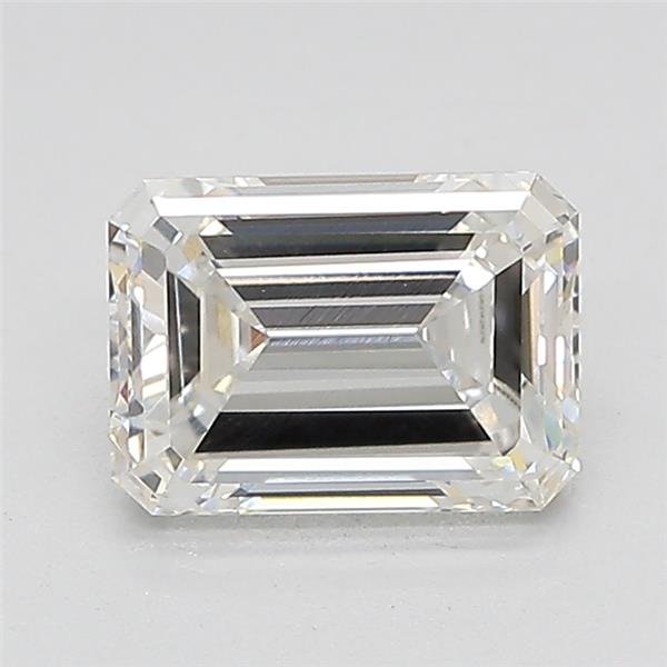 1.50ct F VS1 Rare Carat Ideal Cut Emerald Lab Grown Diamond