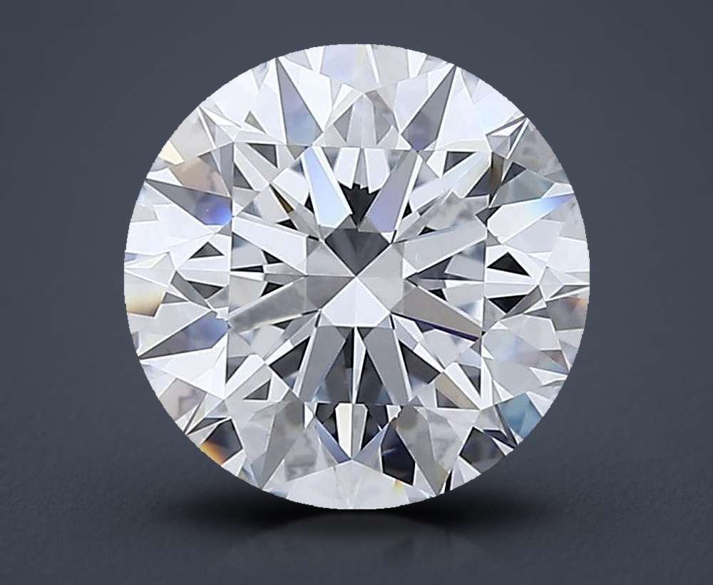 3.51 Carat Round Lab Diamond