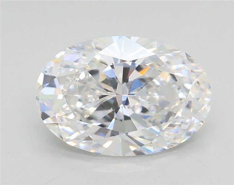 2.07ct D VS1 Very Good Cut Oval Lab Grown Diamond
