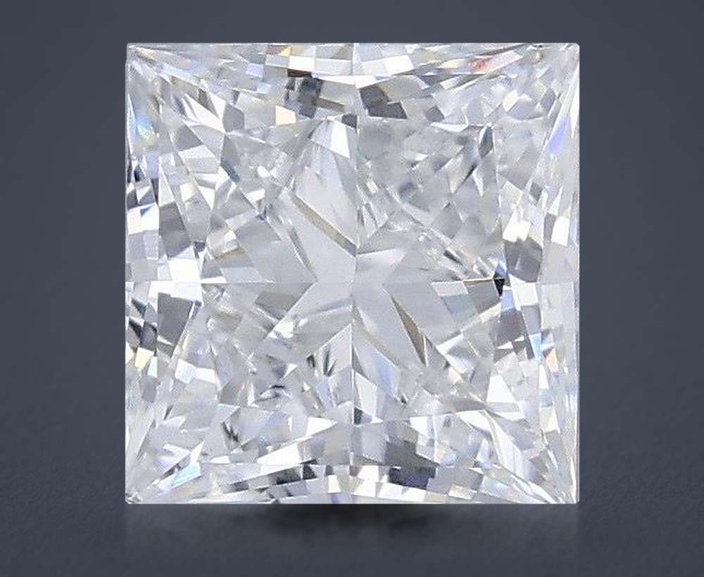 0.54 Carat Princess Lab Diamond