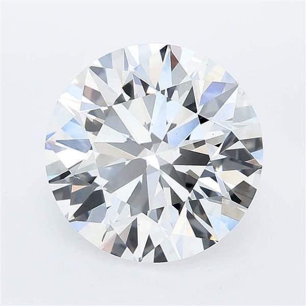 4.00ct F VS1 Rare Carat Ideal Cut Round Lab Grown Diamond