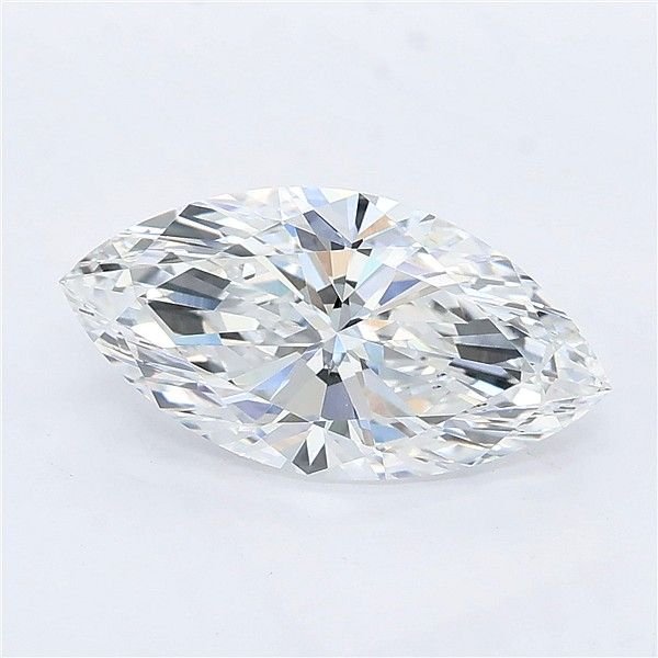 2.56ct E VVS2 Rare Carat Ideal Cut Marquise Lab Grown Diamond
