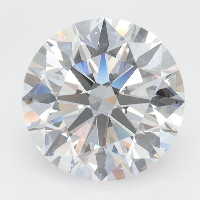 3.24ct D VVS1 Rare Carat Ideal Cut Round Lab Grown Diamond