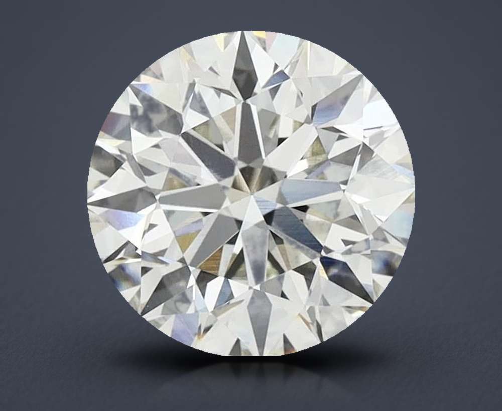 3.22 Carat Round Lab Diamond
