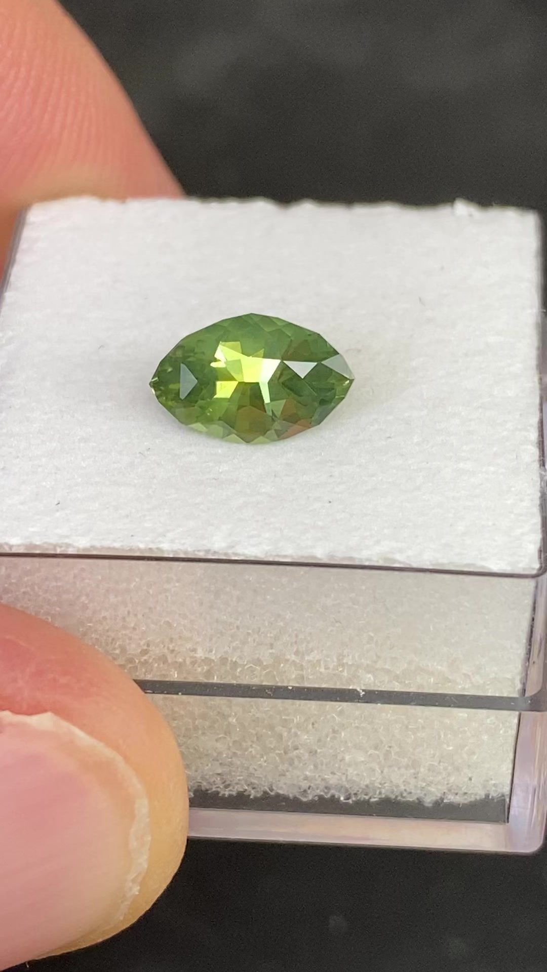 1.44 Carat Green Marquise Sapphire