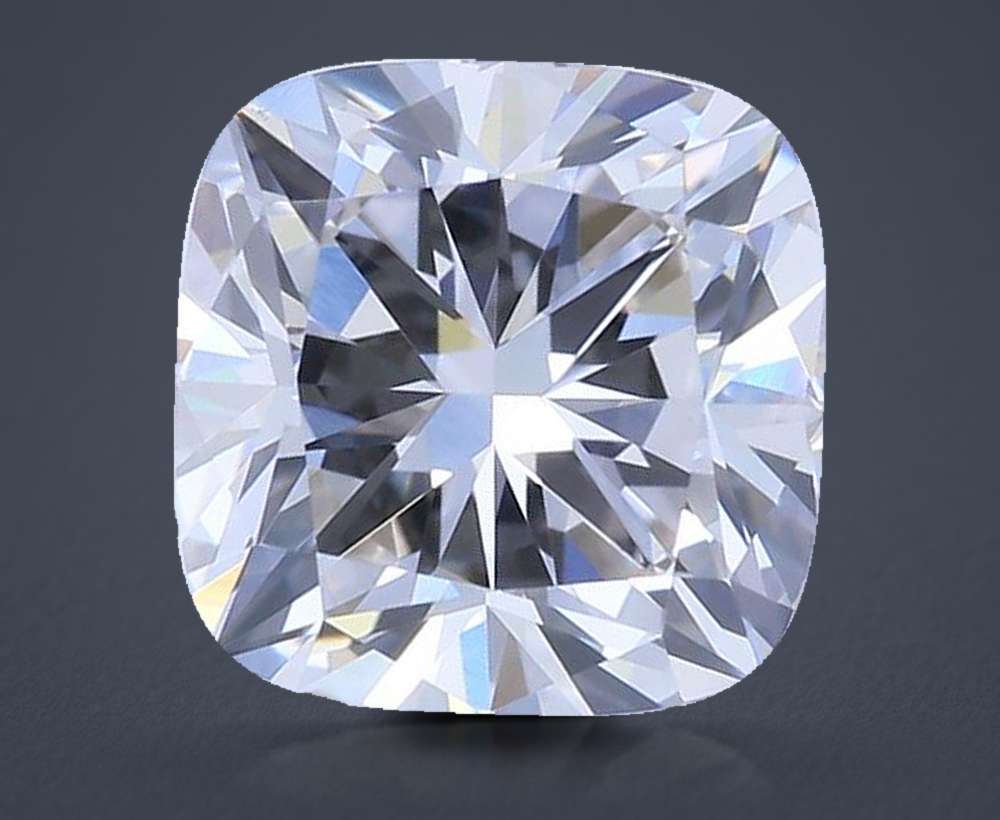 1.50 Carat Cushion Lab Diamond