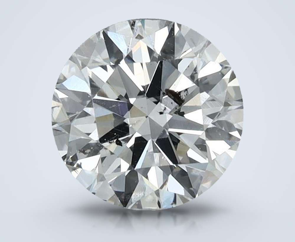 0.90 Carat Round Natural Diamond