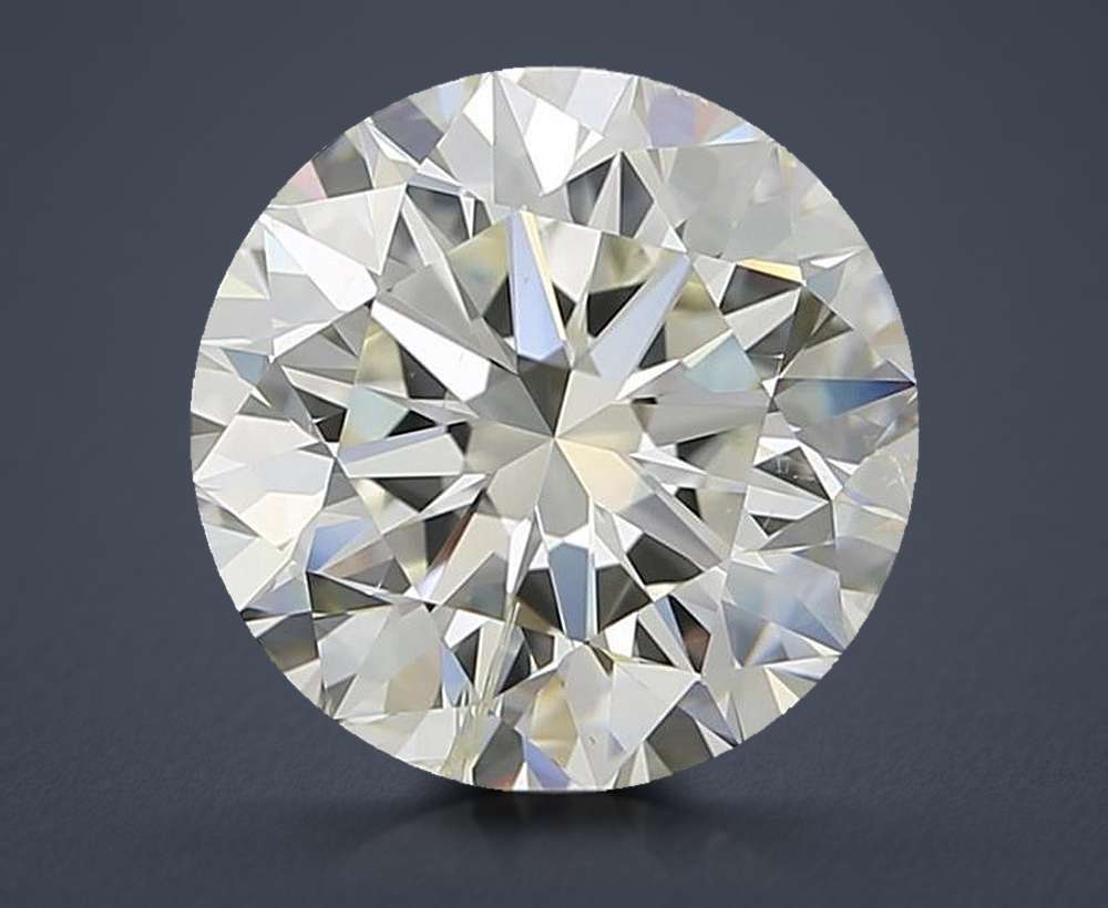 3.02 Carat Round Natural Diamond