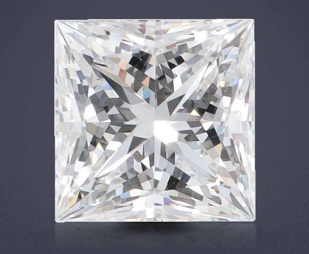 3.97 Carat Princess Lab Diamond