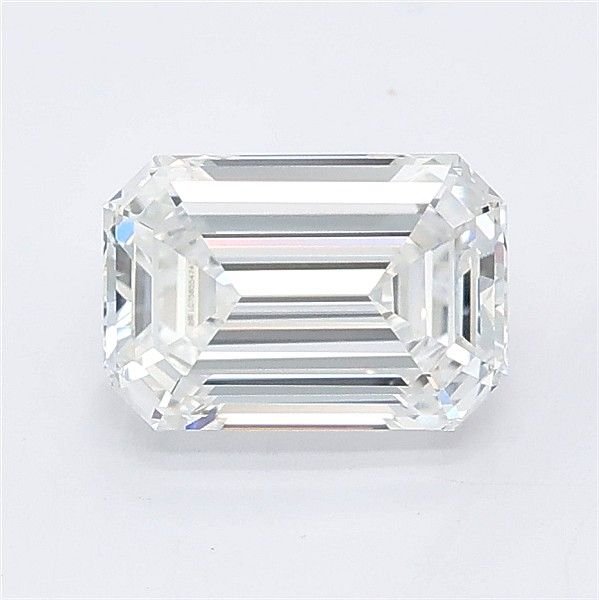 1.10ct E VVS2 Rare Carat Ideal Cut Emerald Lab Grown Diamond