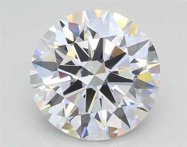 2.55ct E VS2 Rare Carat Ideal Cut Round Lab Grown Diamond