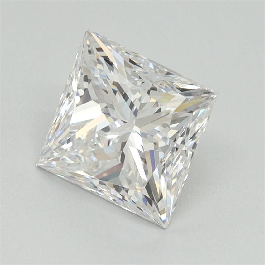 2.02ct D VVS2 Rare Carat Ideal Cut Princess Lab Grown Diamond
