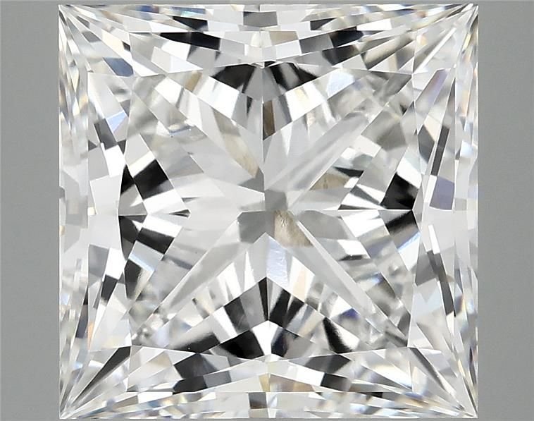 8.07ct E VVS2 Rare Carat Ideal Cut Princess Lab Grown Diamond