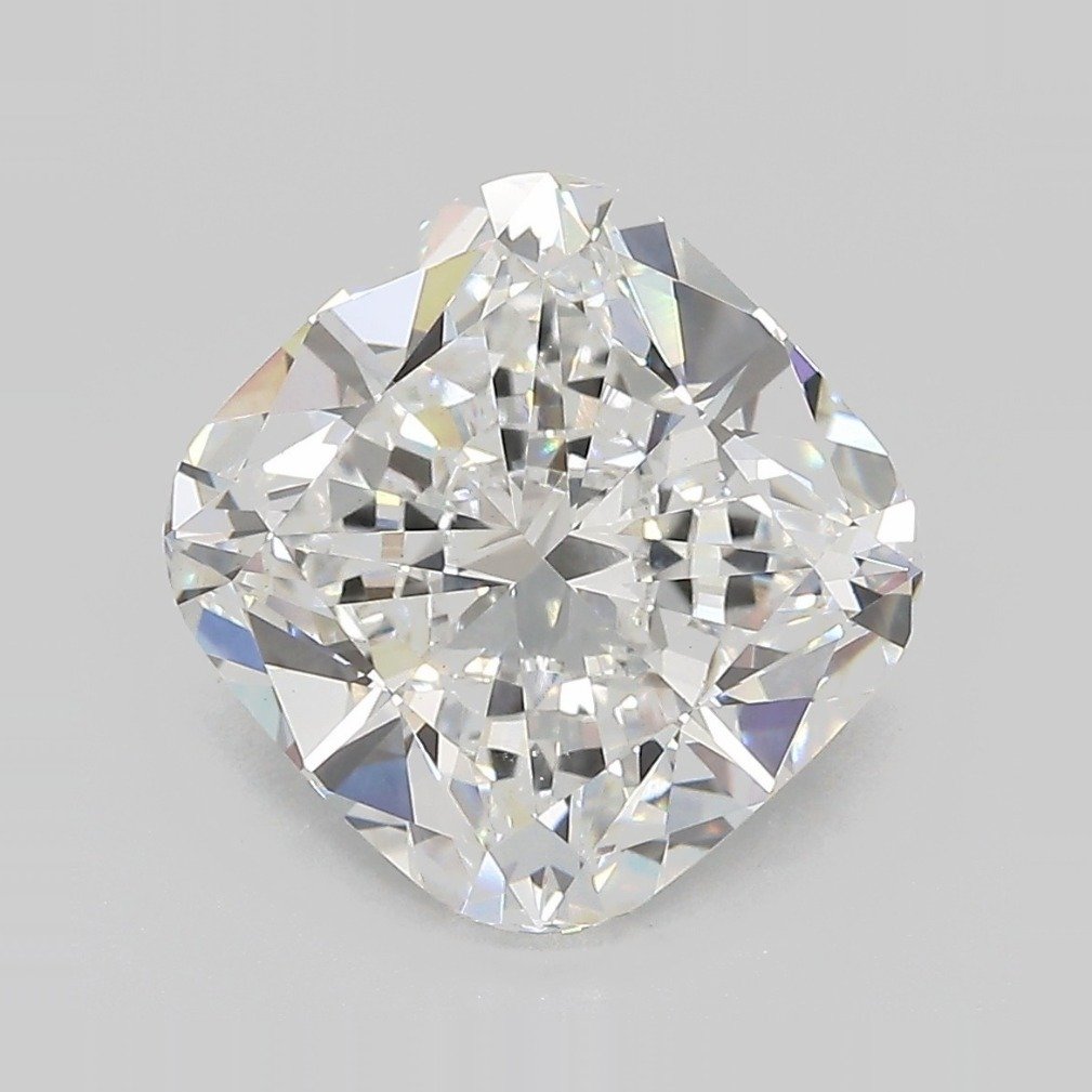5.07ct E VS1 Rare Carat Ideal Cut Cushion Lab Grown Diamond