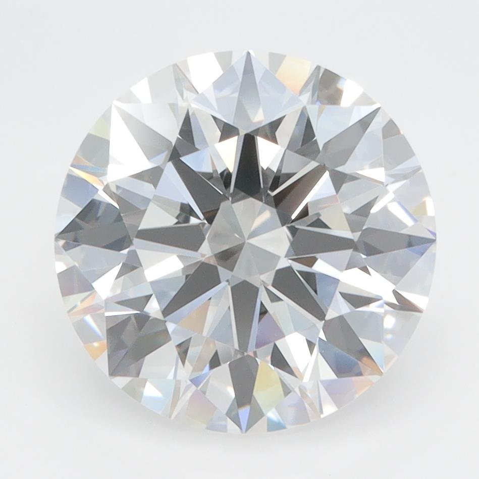 4.10ct D IF Rare Carat Ideal Cut Round Lab Grown Diamond