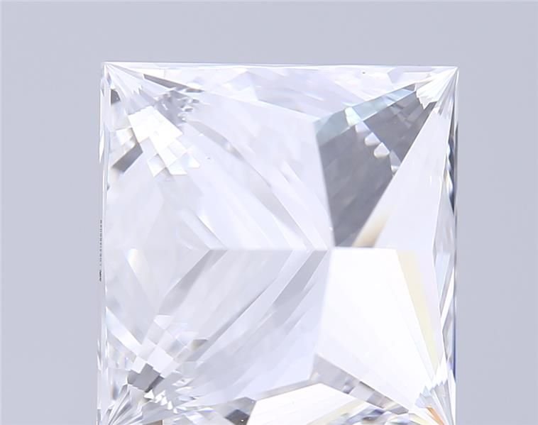 3.43ct D VVS1 Rare Carat Ideal Cut Princess Lab Grown Diamond