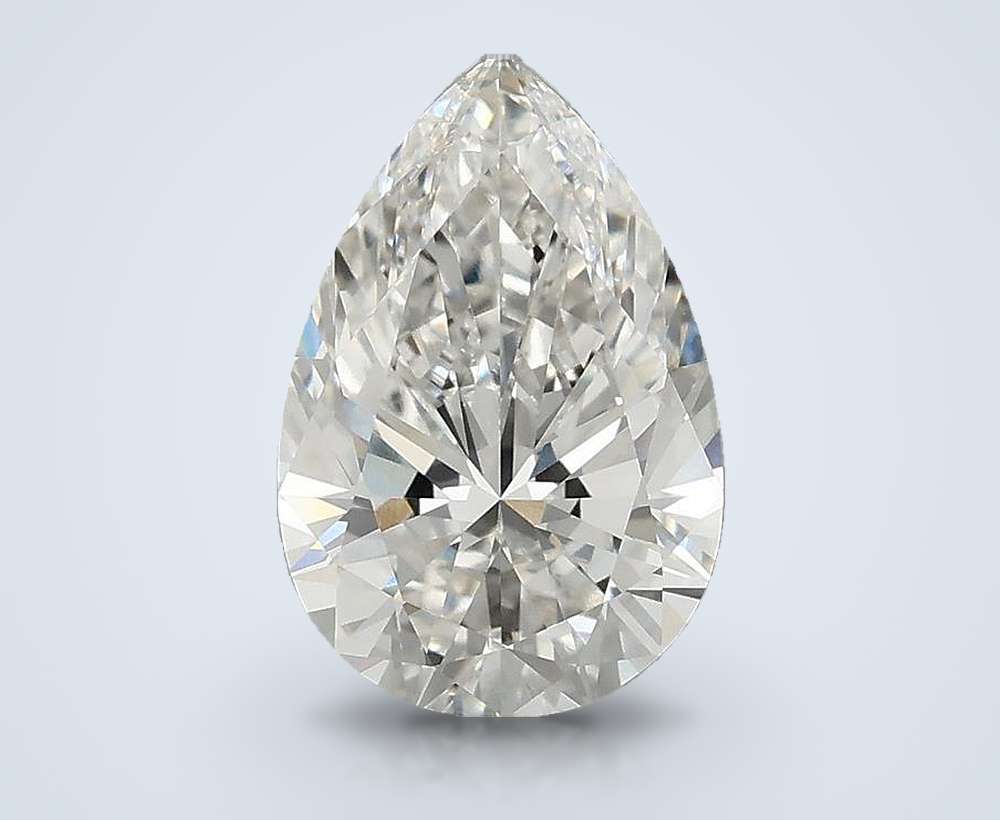 2.00 Carat Pear Lab Diamond