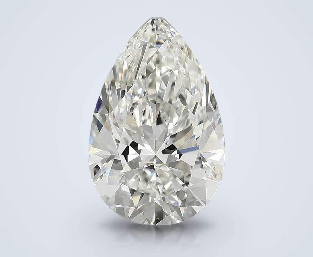 2.90 Carat Pear Lab Diamond