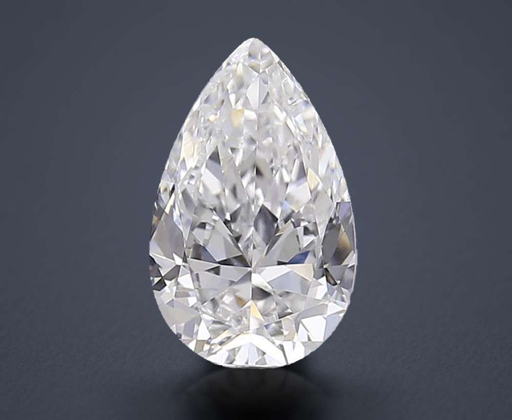 0.62 Carat Pear Lab Diamond