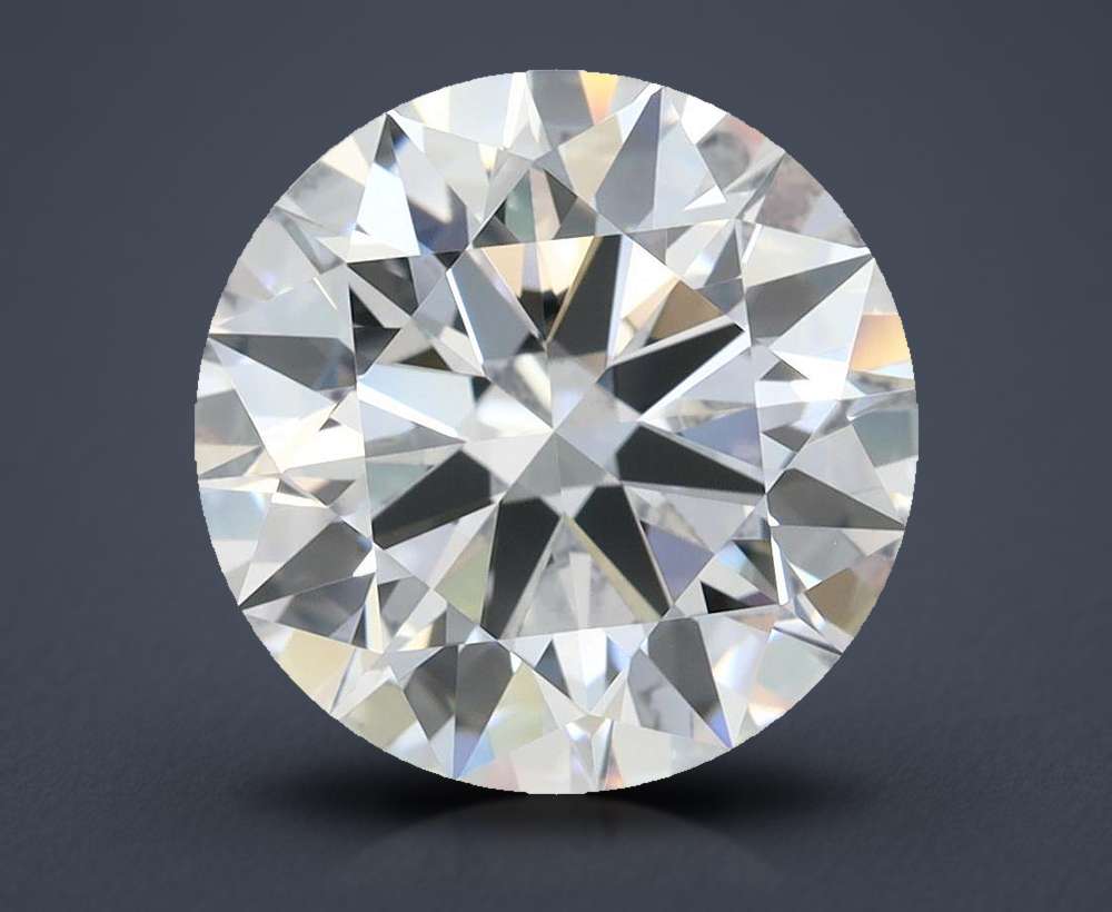 3.94 Carat Round Lab Diamond