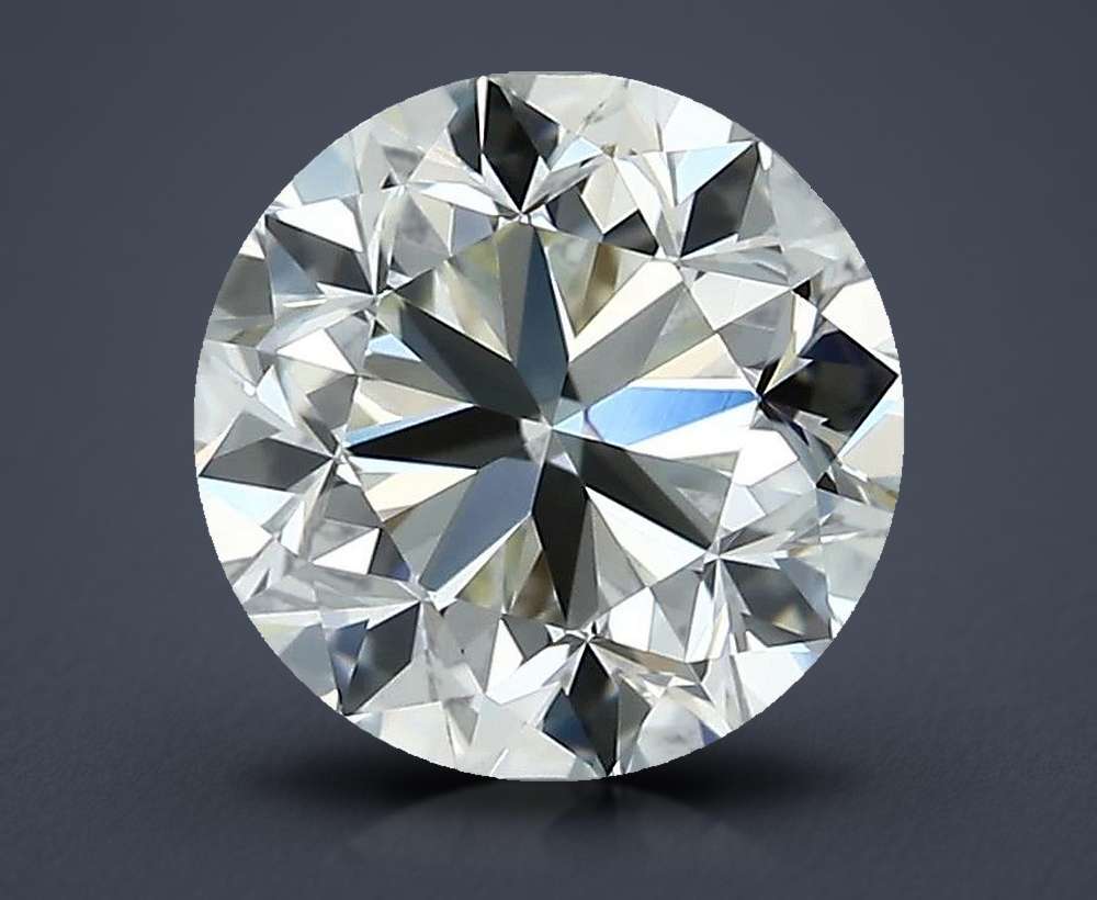 0.90 Carat Round Natural Diamond