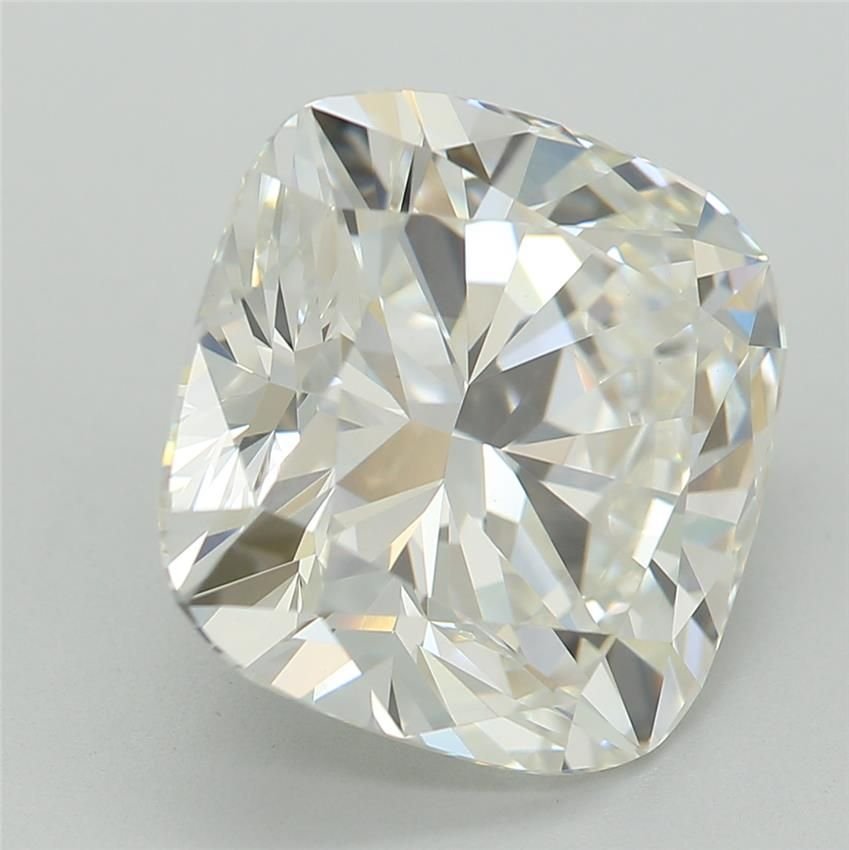 4.02ct F VVS2 Rare Carat Ideal Cut Cushion Lab Grown Diamond