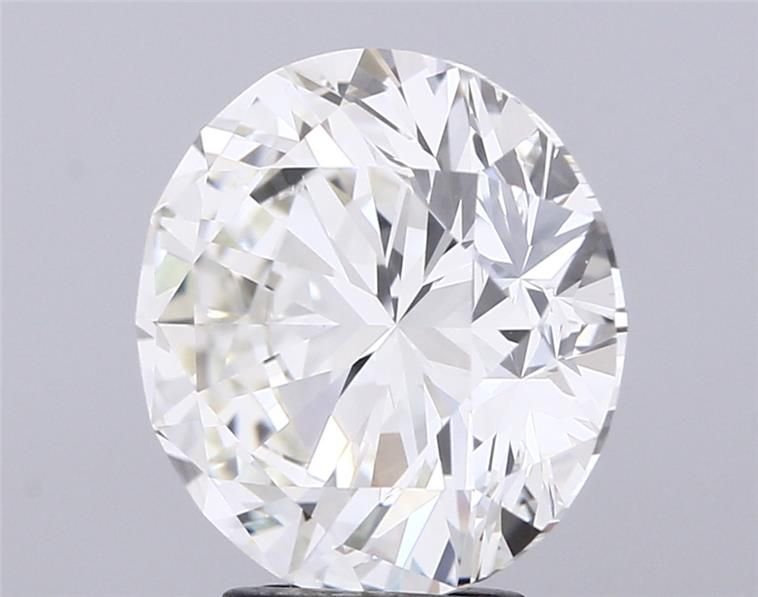 5.00ct H VS1 Excellent Cut Round Lab Grown Diamond