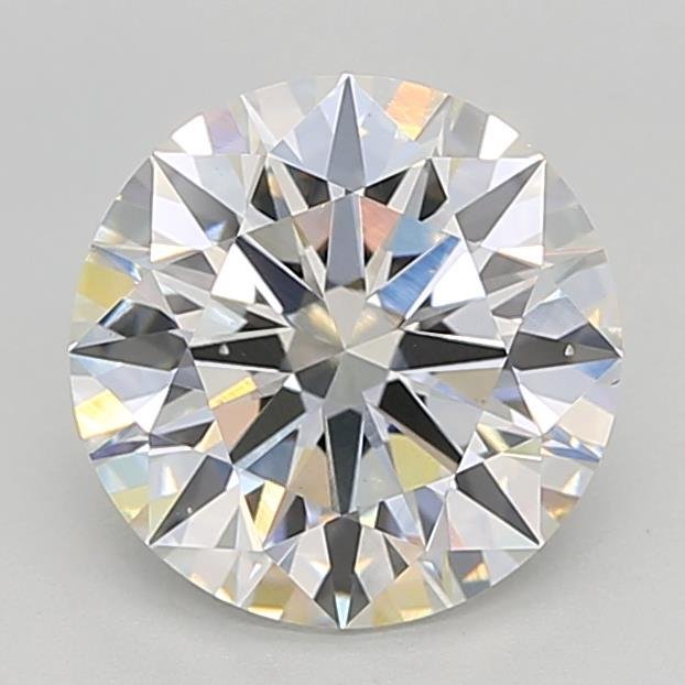 3.09ct G VS2 Rare Carat Ideal Cut Round Lab Grown Diamond