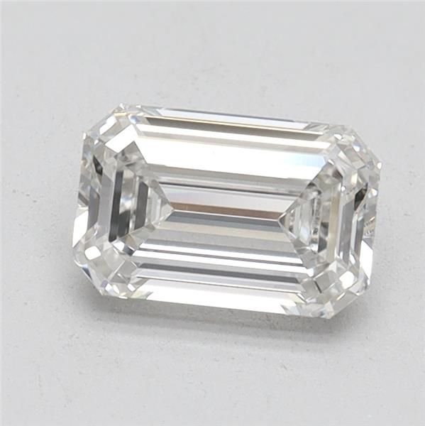 1.06ct H VS1 Rare Carat Ideal Cut Emerald Lab Grown Diamond
