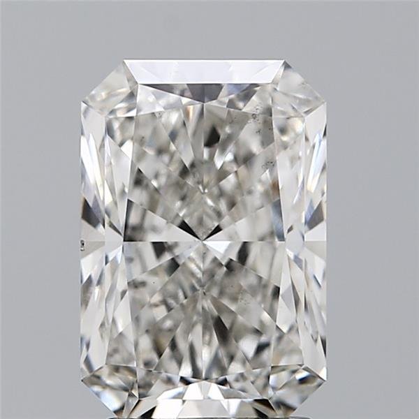 3.06ct H VS2 Very Good Cut Radiant Lab Grown Diamond