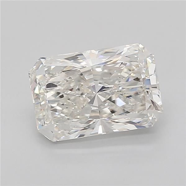 3.01ct G VS1 Rare Carat Ideal Cut Radiant Lab Grown Diamond