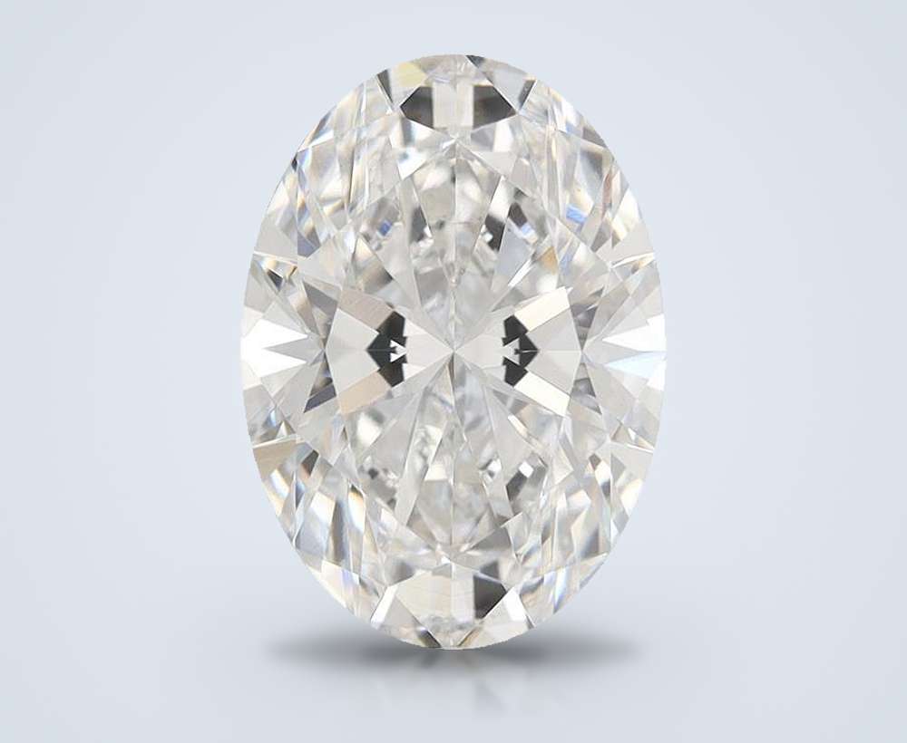 3.72 Carat Oval Lab Diamond