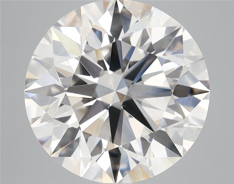 6.72ct G VS1 Rare Carat Ideal Cut Round Lab Grown Diamond