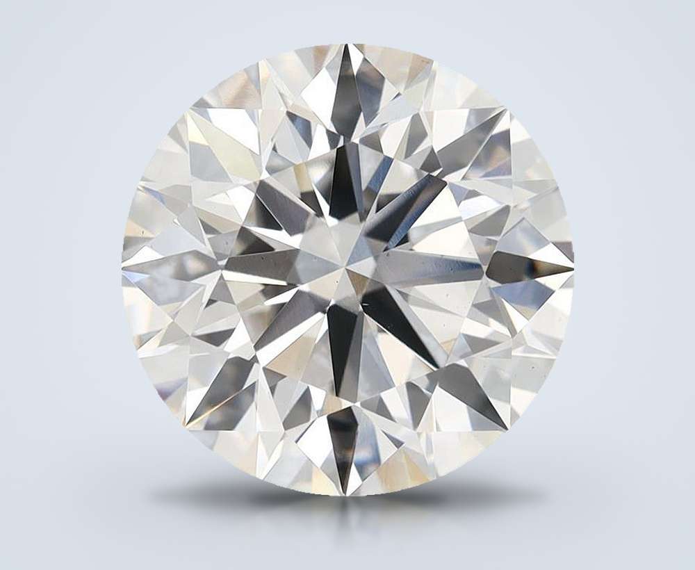 6.72 Carat Round Lab Diamond