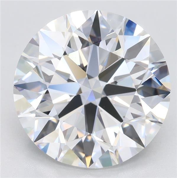 4.66ct E IF Excellent Cut Round Lab Grown Diamond