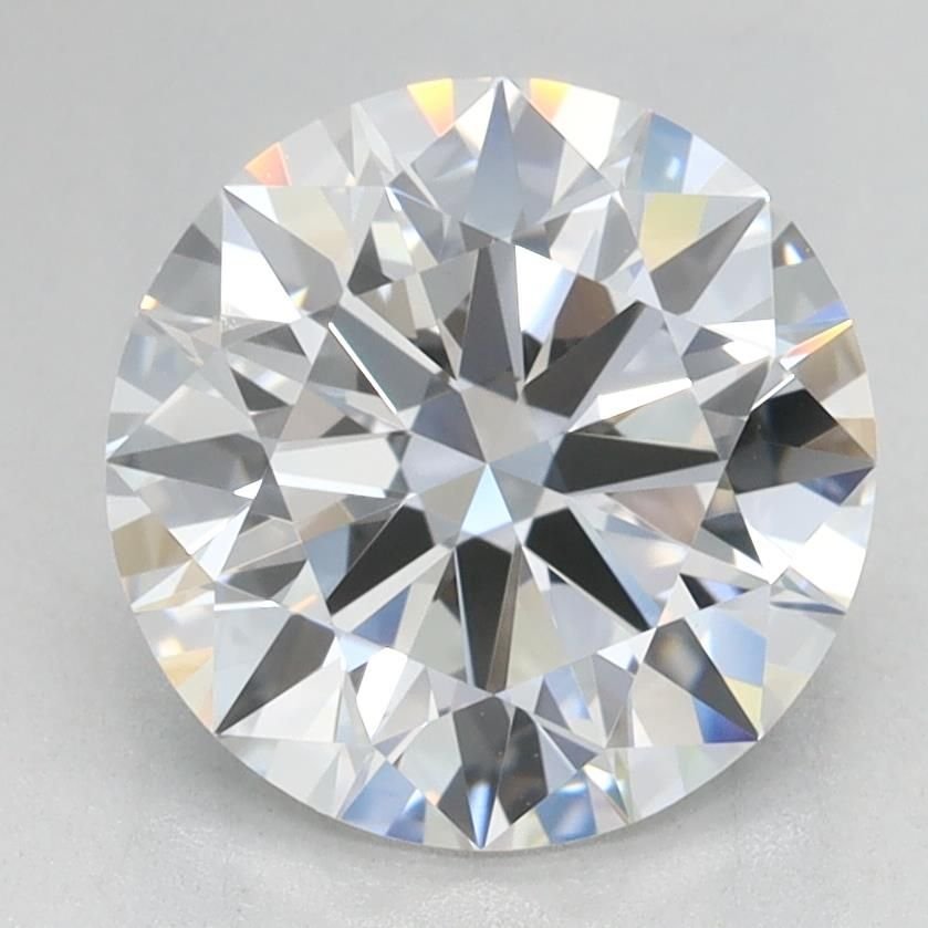 2.11ct D VVS1 Rare Carat Ideal Cut Round Lab Grown Diamond