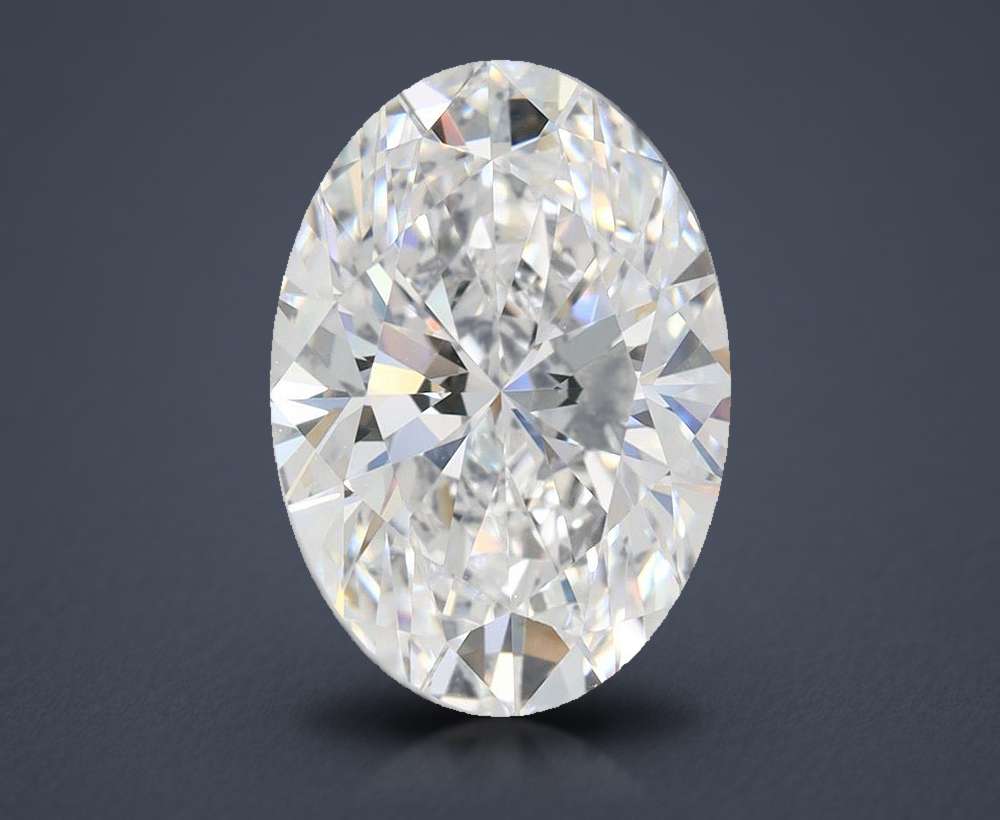 3.71 Carat Oval Lab Diamond