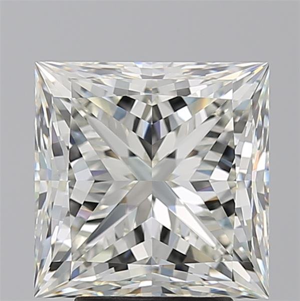 4.27ct K IF Rare Carat Ideal Cut Princess Diamond