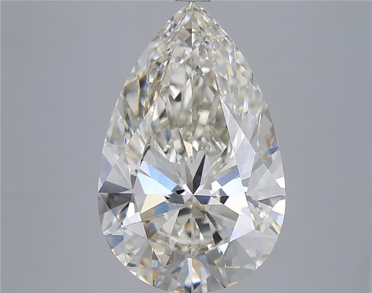 6.04ct I VS1 Rare Carat Ideal Cut Pear Lab Grown Diamond