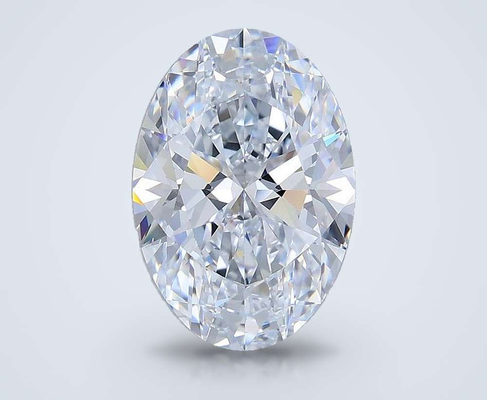 3.25 Carat Oval Lab Diamond
