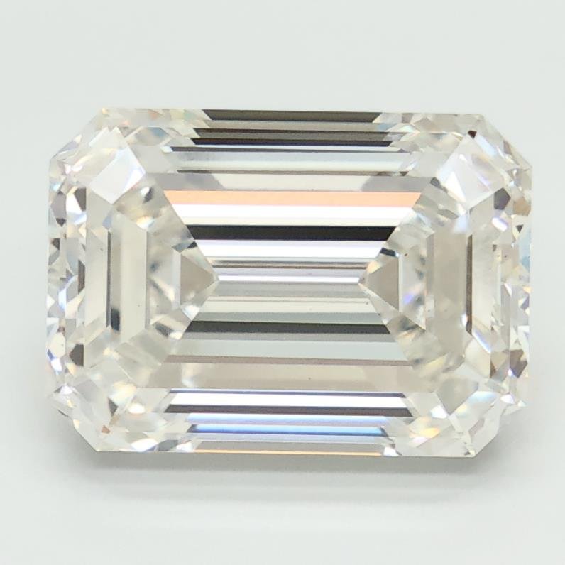 4.52ct G VS1 Rare Carat Ideal Cut Emerald Lab Grown Diamond