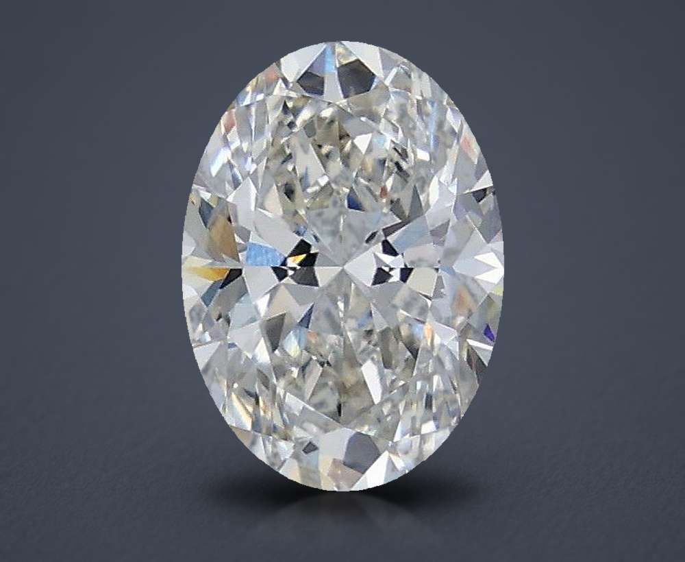 1.53 Carat Oval Lab Diamond