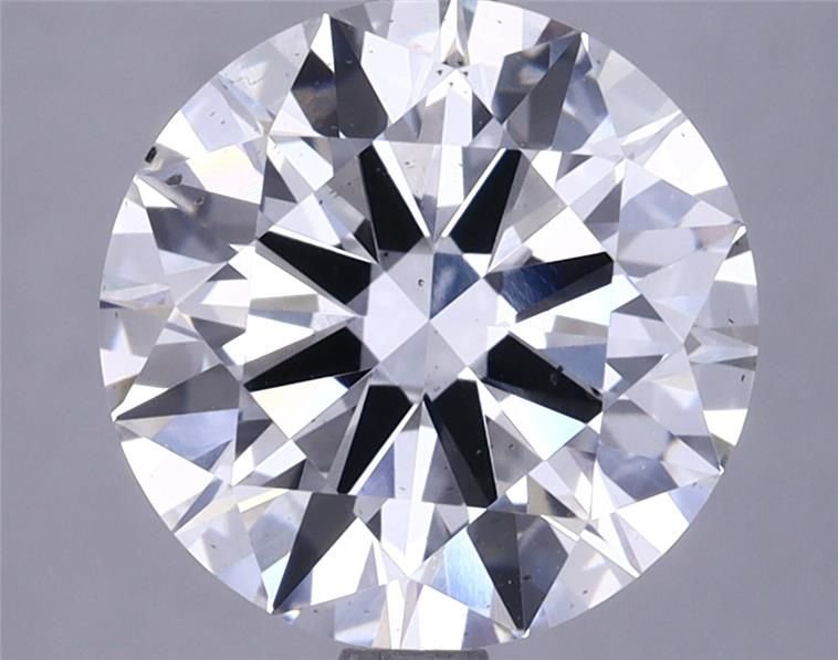 3.66ct F SI1 Rare Carat Ideal Cut Round Lab Grown Diamond